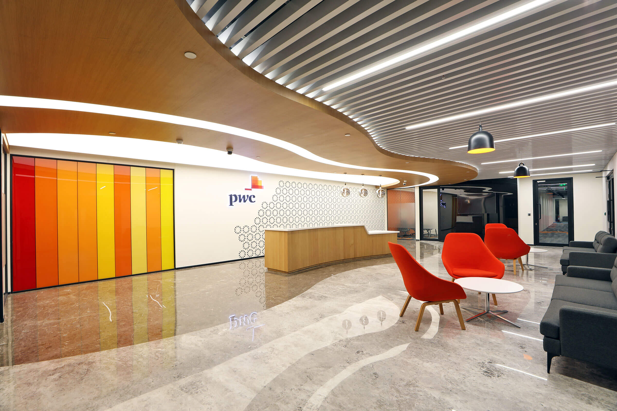 Dwp Interics Interior Project Atlassian At Bangalore