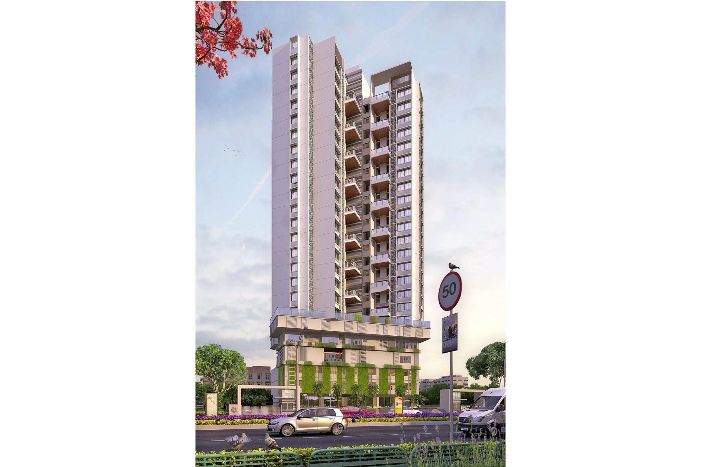 kumbhare developers building exterior pune